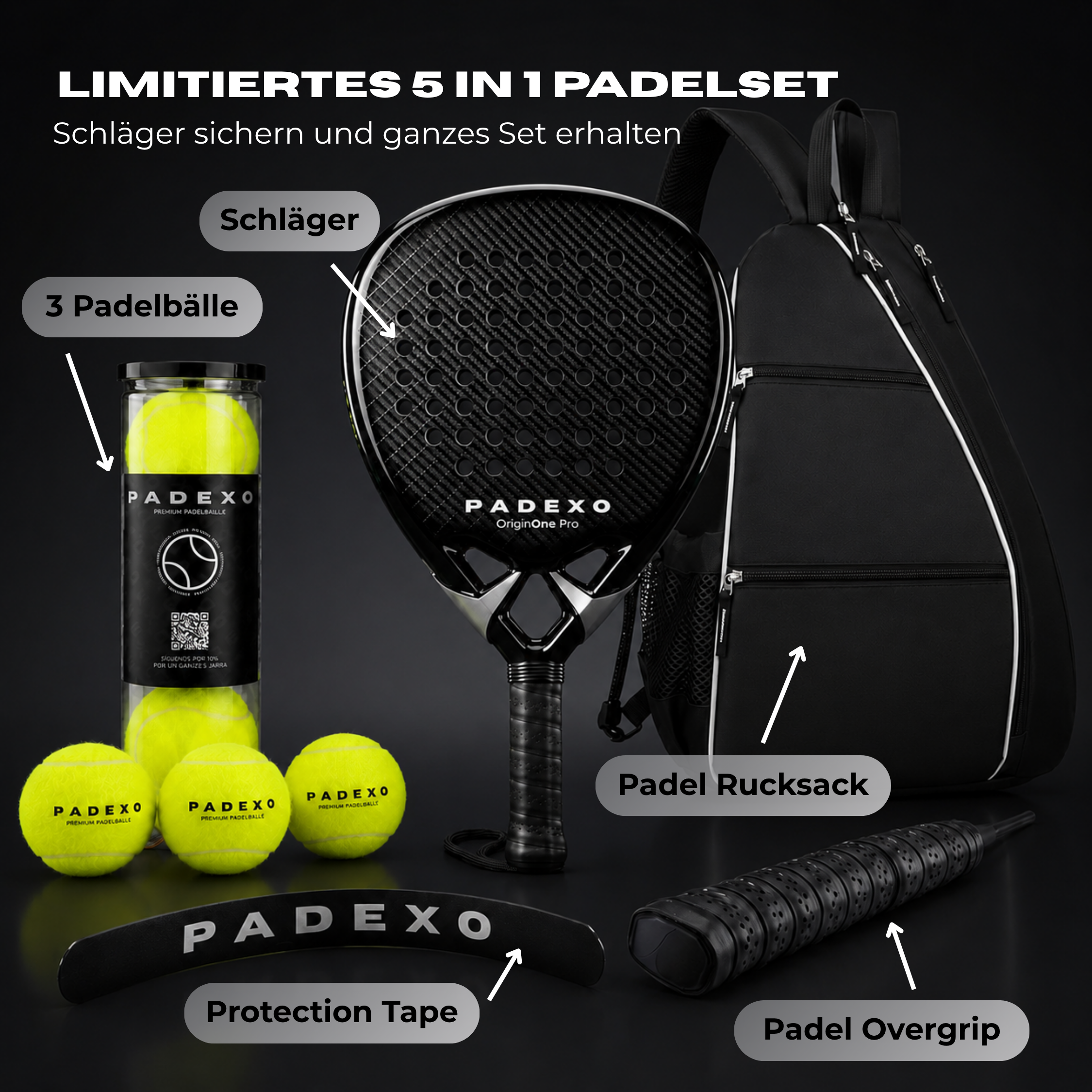 OriginOne Pro + 100€+ Padelbundle